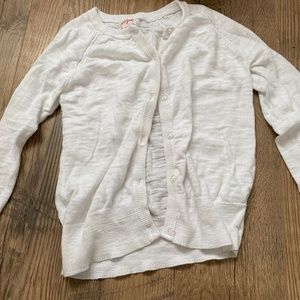 Cat and Jack White Long Sleeve Top